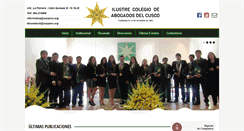 Desktop Screenshot of icacperu.org